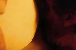 My fine wifey lets me caress her deliciously constricted cum-hole