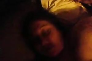 My fine wifey lets me caress her deliciously constricted cum-hole
