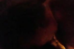 My fine wifey lets me caress her deliciously constricted cum-hole