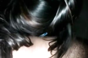 Attractive Indian sweetheart sucks hard ramrod before getting screwed