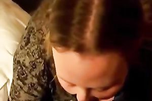 Submissive and cute hawt girl with glamorous eyes eats my shlong