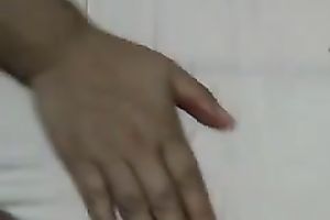 Busty Japanese girlfriend gives me head and cook jerking