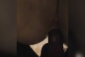 My paramour gets her dark hole screwed and creampied by me