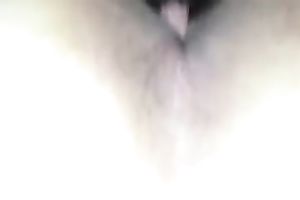 Watch me fucking my wife's holes with my pulsating dark penis