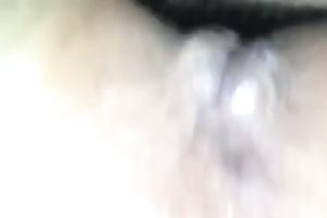 Watch me fucking my wife's holes with my pulsating dark penis