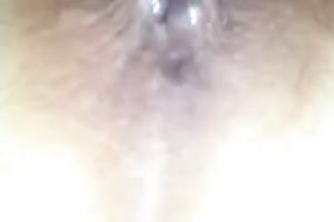 Watch me fucking my wife's holes with my pulsating dark penis