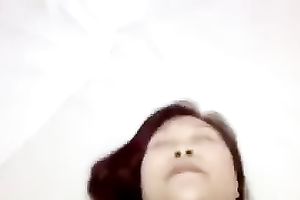 This spoiled Asian bitch craves me to team fuck her bushy love tunnel
