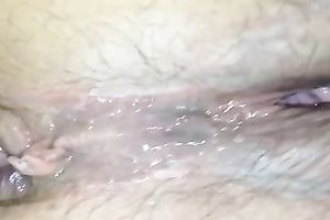 Watch me fingering my unshaved slit in close up homemade scene