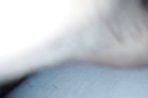 Playing with the pubic hair and pink nipps of my dirty slut wife