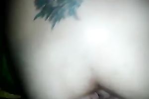 My salacious hotwife with tattoo on her bum likes anal sex