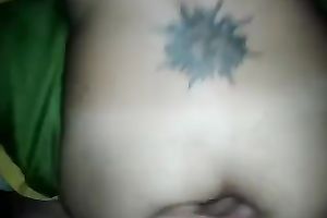 My salacious hotwife with tattoo on her bum likes anal sex