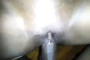 Nasty fresh dark black cock sluts drilled in her bald taut cum-hole