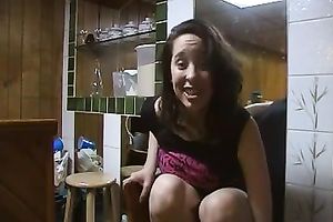 Webcam princess teases me with her legs and gazoo in pants