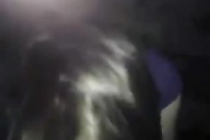 Extremely good honey sucks my large penis right in my car