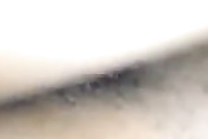 Amateur swarthy pair have a fun banging in the cowgirl pose