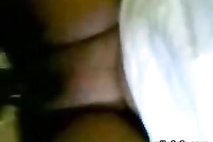 Brazen hussy with smoothly bald slit is drilled missionary style