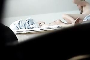 Just got my colleague in my bedroom for a quickie daytime