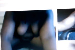 Skanky swarthy nympho is shaking her nifty booty for me