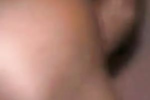 POV video with me getting my swarthy pussy group-fucked unfathomable by my paramour
