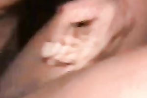 POV video with me getting my swarthy pussy group-fucked unfathomable by my paramour
