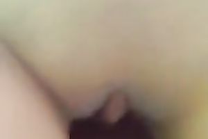 I love to fuck my lewd girlfriend's constricted fur pie from behind