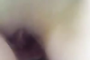 I love to fuck my lewd girlfriend's constricted fur pie from behind