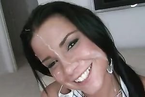 This classy hoochie indeed thinks that facials are worthy for her skin