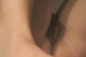 My bride fingers her bald vagina after I please her with cunni