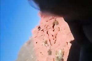 Cock crazed cougar with large hooters sucks my pecker greedily