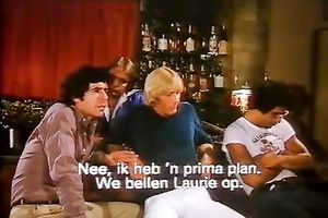 Black and chubby knob permeating recent and juicy white twat on daybed