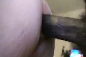 This dark dong bitch can't live without getting drilled in the ass