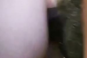 This dark dong bitch can't live without getting drilled in the ass