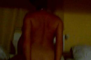 Dominant housewife with bulky arse is riding my knob in cowgirl position