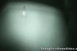 Lewd dilettante legal age teenager allows her sexfriend to smash her smooth vagina