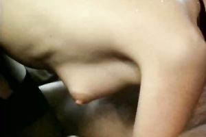 Short haired blonde tramp gives her paramour a damn priceless blow job