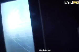 Captivating golden-haired shows her orall-service skills to a fellow in POV video