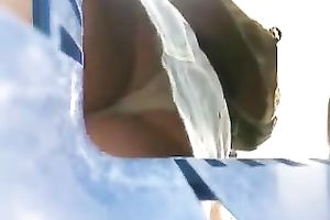 A small in number times when my hidden livecam caught some random cuties upskirt
