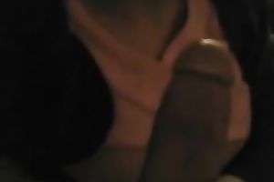 Hot POV video with my vicious co-worker engulfing my boner
