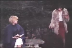 Retro porn compilation with 2 short-haired honeys