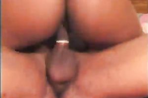 Chocolate dark sweety receives group-fucked by gutsy destroyer