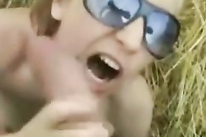 Hot oral compilation with many sweethearts engulfing big dicks