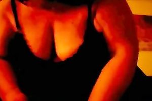 Raunchy obese German white wife in negligee gives me a tugjob