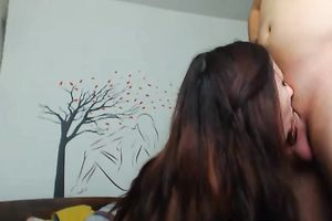 Great Ass GF Sucks and Swallows