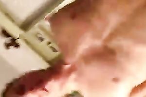 I screwed by wife in the kitchen right in her juicy love tunnel