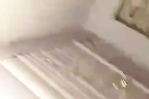 I screwed by wife in the kitchen right in her juicy love tunnel