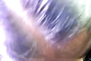 Cute and lustful Indian auntie sucks big ramrod in car