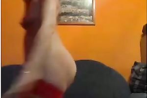 Rapacious sultry seductress receives wicked on livecam