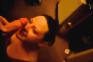 Prurient rod sucker acquires on her knees and shows me what she is capable of