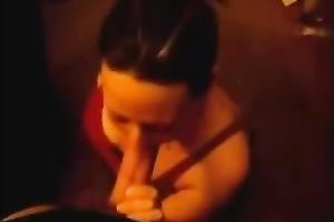 Prurient rod sucker acquires on her knees and shows me what she is capable of