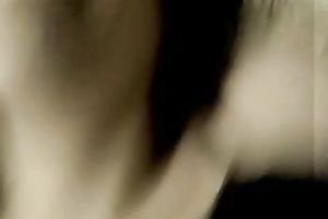 Black-haired hussy manages to milk my 10-Pounder dry on her billibongs